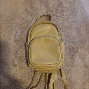 Small Leather Backpack